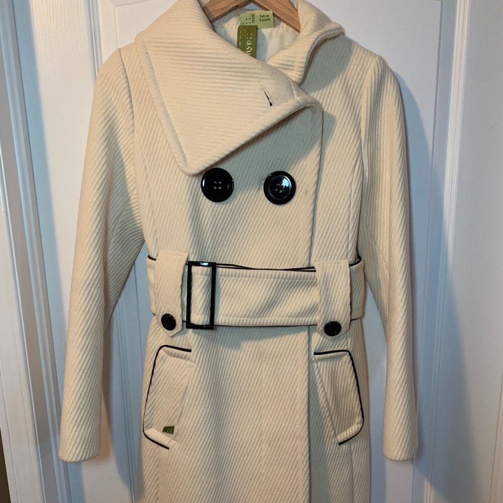 Soia & Kyo women's winter white coat